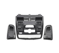 MEXWLOP LHD RHD Auto Sinistra Destra Centrale AC Vent Griglia di Uscita Dell'aria Pannello di Copertura, for Vito Viano W636 W639 2004-2015 Griglia di ventilazione per auto(BLACK Model B 3pcs Set)