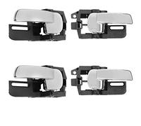MEXWLOP Maniglia interna della portiera dell'auto, pomello interno, for NISSAN, for Qashqai, J10 MKI 2007-2013 80670JD00E 80671JD00E Maniglia per porta interna(4PCS One Set)