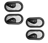 MEXWLOP Maniglie interne for porte auto, pomello interno for, for Renault, Logan Duster 2012 2013 2014 2015 2016 8200733848 8200733847 Maniglia per porta interna(1Set 4pcs)