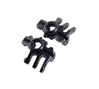 MEXWLOP Metallo anteriore posteriore, for AR14B alloggiamento asse fuso a snodo C-Hub pinza rotore esagonale, for 1/10 RC Rock Bouncer, for Axial RBX10 Ryft Braccio di sospensione(Steering Knuckle-BK)