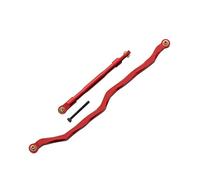 MEXWLOP Metallo Anteriore Posteriore, for AR14B alloggiamento ASSE Fuso a snodo C-Hub Pinza rotore Esagonale, for 1/10 RC Rock Bouncer, for Axial RBX10 Ryft Braccio di Sospensione(Steering Link-RD)