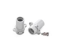 MEXWLOP Metallo Anteriore Posteriore, for AR14B alloggiamento ASSE Fuso a snodo C-Hub Pinza rotore Esagonale, for 1/10 RC Rock Bouncer, for Axial RBX10 Ryft Braccio di Sospensione(Axle Adapters-SR)