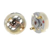 MEXWLOP Motore for trapano elettrico da 2 pezzi con supporto for spazzola di carbone di ricambio, for RS550, supporto for spazzola for trapano elettrico al litio for cacciavite Portaspazzole per auto