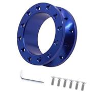 MEXWLOP Mozzo per montaggio su ruota per auto Tuning Auto, per Adattatore Distanziale Volante Sportivo 30Mm 50Mm Mozzi Kit Boss Mozzo Racing in Alluminio CNC(BLACK 30MM Blue)
