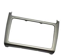 MEXWLOP Pannello stereo radio 2 DIN autoradio installazione pannello cruscotto kit telaio di rimontaggio fascia audio cornice frontale, for POLO, 2014 2015 2016 2017 Pannello cruscotto autoradio(Silve