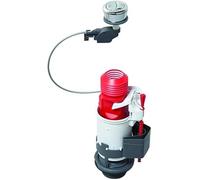 MEXWLOP Per Wirquin 10723580 Meccanismo Doppio Incasso con Cavo Mw2 | Rosso e Grigio