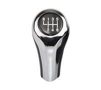 MEXWLOP Pomello del cambio for auto, for, Serie 1 3 5 6 E81 E82 E87 E46 E90 E91 E92 E60 E61 E63 X1 E84 X3 E83 X5 E53 E30 E32 E34 E36 E38 Pomello del cambio(Chromed 6speed)