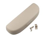 MEXWLOP Porta Occhiali da Sole for Auto, for, A1 S3 S4 S6 S7 A3 A4 A6 A7 RS4 Q2 Q3 Q5 2013-2023 Custodia for Occhiali for Auto Scatola portaoggetti for Gabbia Portaocchiali per Auto(Beige)