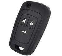 MEXWLOP Portachiavi for Auto a 3 Pulsanti, for Chevrolet Spark, Cruze, Orlando Aveo Onix Volt Custodia for Chiave remota in Silicone FOB Shell Cover Skin Holder Custodia per Chiave Auto
