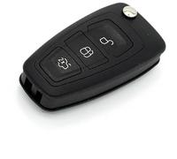 MEXWLOP Portachiavi for Auto a 3 Pulsanti, for Ford, for Focus, for Mondeo, C-Max, for Fiesta, Custodia Pieghevole con Guscio for Chiave remota con Lama Custodia per Chiave Auto