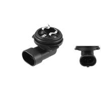 MEXWLOP Portalampada fendinebbia, for 1445, H1, for auto, veicolo, plastica, nero Gruppo portalampada per fanale posteriore auto