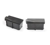 MEXWLOP Posacenere for console centrale anteriore in fibra di carbonio nera, for Mercedes, for Benz, ML GL W166 W292 GLE GLS 1668103330 2012-2015 Posacenere per auto(Carbon Fiber)