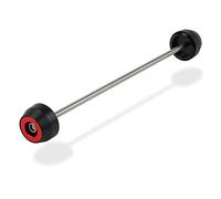 MEXWLOP Protezione anticaduta slider ruota posteriore, for Ducati, for Monster 797 Scrambler 1100 2017 2018 2019 Protezione anticaduta Slider telaio Protezione forcella moto(Rot)