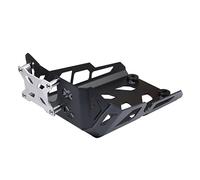 MEXWLOP Protezione for telaio motore moto, protezione sotto protezione piastra paramotore, for BMW, G310R G310GS G310 G 310 GS R 2017-2020 Piastra paramotore per moto(Schwarz)