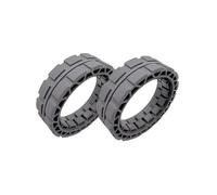 MEXWLOP Ricambi for accessori for aspirapolvere robot, for Ecovacs, pneumatici for ruote, for OZMO X1 Omni / T10 Turbo / T10 Plus / T20 Set motore ruota aspirapolvere(BLACK T10 Tires 1pair)