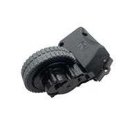 MEXWLOP Ricambi for aspirapolvere, accessori for robot, ruota di ricambio for ILIFE, gruppo motore ruota A4s A4 A40, ruota robotica A40 A4s A4 Set motore ruota aspirapolvere(BLACK R)