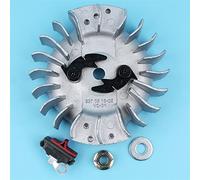 MEXWLOP Rondella del dado del volano Interruttore di accensione/spegnimento, for Husqvarna, 268 272 272XP 268K Parti di ricambio for motoseghe Kit interruttore per motosega