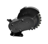 MEXWLOP Ruota sinistra destra, for M210 M213, for OKP, K2 K3 K3A K4 K5 L1, ruota di ricambio for aspirapolvere robot con ruota motore Set motore ruota aspirapolvere(BLACK L)