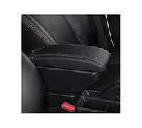 MEXWLOP Scatola bracciolo, for Ford, for Ecosport, 2018-2021 Scatola portaoggetti for console centrale Portabicchieri Retrattile in pelle PU Ricarica USB Bracciolo per auto(BLACK D3 7 USB)