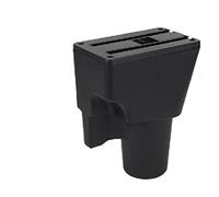 MEXWLOP Scatola portaoggetti for console centrale con bracciolo for auto con accessorio USB for styling auto interno, for Kia, for Picanto Bracciolo per auto(BLACK Base Only)
