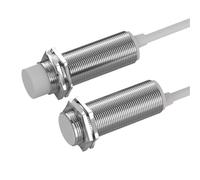 MEXWLOP Sensore di prossimità capacitivo M18 10-30 V CC 3 fili NPN PNP No Nc Interruttore di rilevamento non metallico a filo non a filo con cavo da 2 m Sensore di prossimità(5mm Dc 3-wire Npn No)