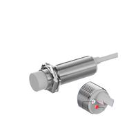 MEXWLOP Sensore di prossimità capacitivo M18 10-30 V CC 3 fili NPN PNP No Nc Interruttore di rilevamento non metallico a filo non a filo con cavo da 2 m Sensore di prossimità(10mm Dc3-wire Npn Nc)
