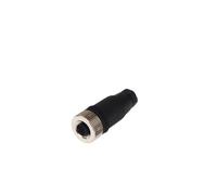 MEXWLOP Sensore di prossimità induttivo con connettore M30 M12 4 pin Plug-in a filo Non a filo Interruttore metallico industriale senza contatto NPN PNP Sensore di prossimità(Connector I-m12)