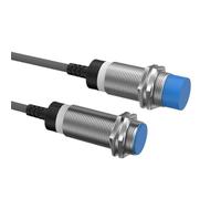 MEXWLOP Sensore di prossimità induttivo Lj18a3-5 serie M18, distanza di rilevamento 5 mm a filo, 6-36 V NPN PNP con cavo da 2 m Sensore di prossimità(5mm Dc 3-wire Pnp No)