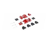 MEXWLOP Serratura cofano, for Jeep, for Wrangler JK JKU JL JT 2007-2019 Chiusura cofano motore auto Chiusura cofano Accessori esterni auto Blocco del cofano(Rot)