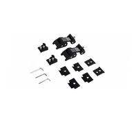 MEXWLOP Serratura cofano, for Jeep, for Wrangler JK JKU JL JT 2007-2019 Chiusura cofano motore auto Chiusura cofano Accessori esterni auto Blocco del cofano(Schwarz)