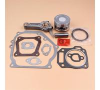 MEXWLOP Set completo di guarnizioni motore biella anello pistone 68MM for pompa acqua generatore motore a 4 tempi GX160 GX 160 5.5HP Kit pistone motosega