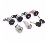 MEXWLOP SET COMPLETO DI SERRATURA INTERRUTTORE ACCENSIONE CANNA CARBURANTE SERRATURA PORTA LATERALE SCORREVOLE, for Ford, TRANSIT MK5 1994-2000 95VB B22050 FG 1027009 serratura porta auto