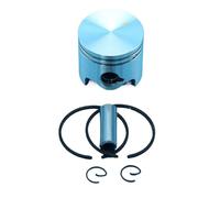 MEXWLOP Set di anelli elastici for spinotto pistone da 38 mm, for decespugliatore, FS120 FS200 FS200R FS250 Sostituisci le parti Kit pistone motosega
