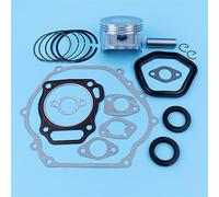 MEXWLOP Set guarnizioni perno fascia elastica da 88 mm, for motori motore tosaerba generatore GX390 13HP 13200-ZE3-010 Kit pistone motosega