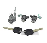MEXWLOP SET SERRATURA INTERRUTTORE ACCENSIONE CILINDRO PORTA CON CHIAVI A PULSANTE for CRV 03-06 ELEMENT 03-11 Sostituzione dell'interruttore di accensione dell'auto(BLACK Sub Keys)