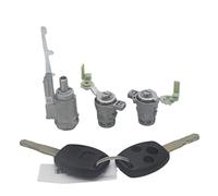 MEXWLOP SET SERRATURA INTERRUTTORE ACCENSIONE CILINDRO PORTA CON CHIAVI A PULSANTE for CRV 03-06 ELEMENT 03-11 Sostituzione dell'interruttore di accensione dell'auto(BLACK 3-Button Keys)