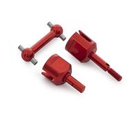MEXWLOP Set sterzo in Lega di Alluminio Albero Motore Osso Cane Giunto elica Verticale, for Tamiya, for Telaio TT02 1/10 RC su Auto da Strada Braccio di Sospensione(Gearbox Cup Joint Rd)