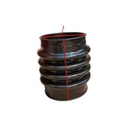 MEXWLOP Soffietto Jumping Jack in poliuretano 17 cm x 24 cm for Wacker, Neuson Rammer Ds70, compattatore for utensili elettrici Soffietto per martello compattatore(Schwarz)