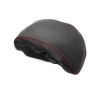 MEXWLOP Solo versione LHD, for BMW, X1 F48 2016 2017 2018 2019 Copertura protettiva for box bracciolo di controllo centrale for auto in pelle microfibra Copribracciolo per auto(Black with red)