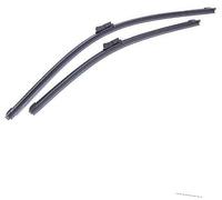 MEXWLOP Spazzole tergicristallo, for Citroen, Jumper/Relè 2007 2008 2009 2010 2011-2013 Accessori auto Spazzole tergicristallo in gomma morbida Spazzola tergicristallo anteriore(BLACK Left Hand Drive)