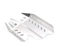 MEXWLOP Spedizione del telaio della motocicletta sotto la protezione del motore Adventure Protezione motore CB400X CB 400X 2021 Piastra paramotore per moto(Silver)