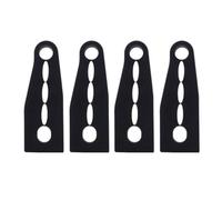 MEXWLOP Tampone di chiusura della porta smorzatore di suono, for Ford, for Fiesta, Fusion, for Mondeo, ammortizzatore for portiera dell'auto Ammortizzatore per portiera auto