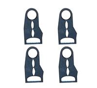 MEXWLOP Tampone fonoassorbente for serratura portiera auto, 4 pezzi, for Lada, Granta Kalina, for Datsun, guarnizione fonoassorbente for sordo rumore silenzioso, ammortizzatore portiera auto Ammortizz