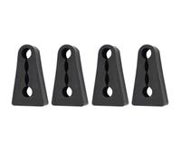 MEXWLOP Tampone fonoassorbente for serratura portiera auto, 4 pezzi, for MINI, Countryman Paceman R60 R61, for, serie 5 E60 E61 F10 ammortizzatore portiera auto Ammortizzatore per portiera auto