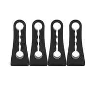 MEXWLOP Tampone fonoassorbente for serratura portiera auto, for Renault, Kadjar 2015- ammortizzatore portiera auto Ammortizzatore per portiera auto