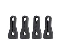 MEXWLOP Tampone fonoassorbente serranda portiera auto, for Hyundai, Verna, Elantra, GT Accent I20 I30 ammortizzatore portiera auto Ammortizzatore per portiera auto