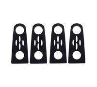 MEXWLOP Tampone smorzatore fonoassorbente serratura portiera auto, for Hyundai, Solaris 1 2010-2017 Scricchiolii rumorosi Rumore silenzioso Guarnizione insonorizzante sordo Ammortizzatore portiera aut