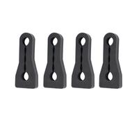 MEXWLOP Tampone smorzatore fonoassorbente serratura portiera auto, for Hyundai, Verna, Elantra, GT Accent I20 I30 Scricchiolii tintinnanti Guarnizione fonoassorbente sorda ammortizzatore portiera auto