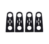 MEXWLOP Tampone smorzatore fonoassorbente serratura portiera auto, for Kia, Rio 3 2011-2017 Scricchiolii tintinnanti Rumore silenzioso Guarnizione fonoassorbente sordo Ammortizzatore portiera auto Amm