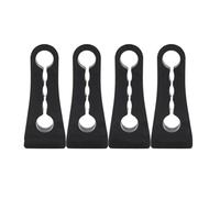 MEXWLOP Tampone smorzatore fonoassorbente serratura portiera auto, for Toyota, Camry XV30 XV40 45 XV50 XV70 Rumore silenzioso Sordo Guarnizione insonorizzante ammortizzatore portiera auto Ammortizzato
